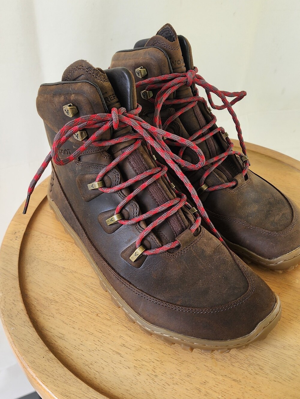 Vivo barefoot Tracker Womens Brown Leather Trail Boots - Picture 6 of 14